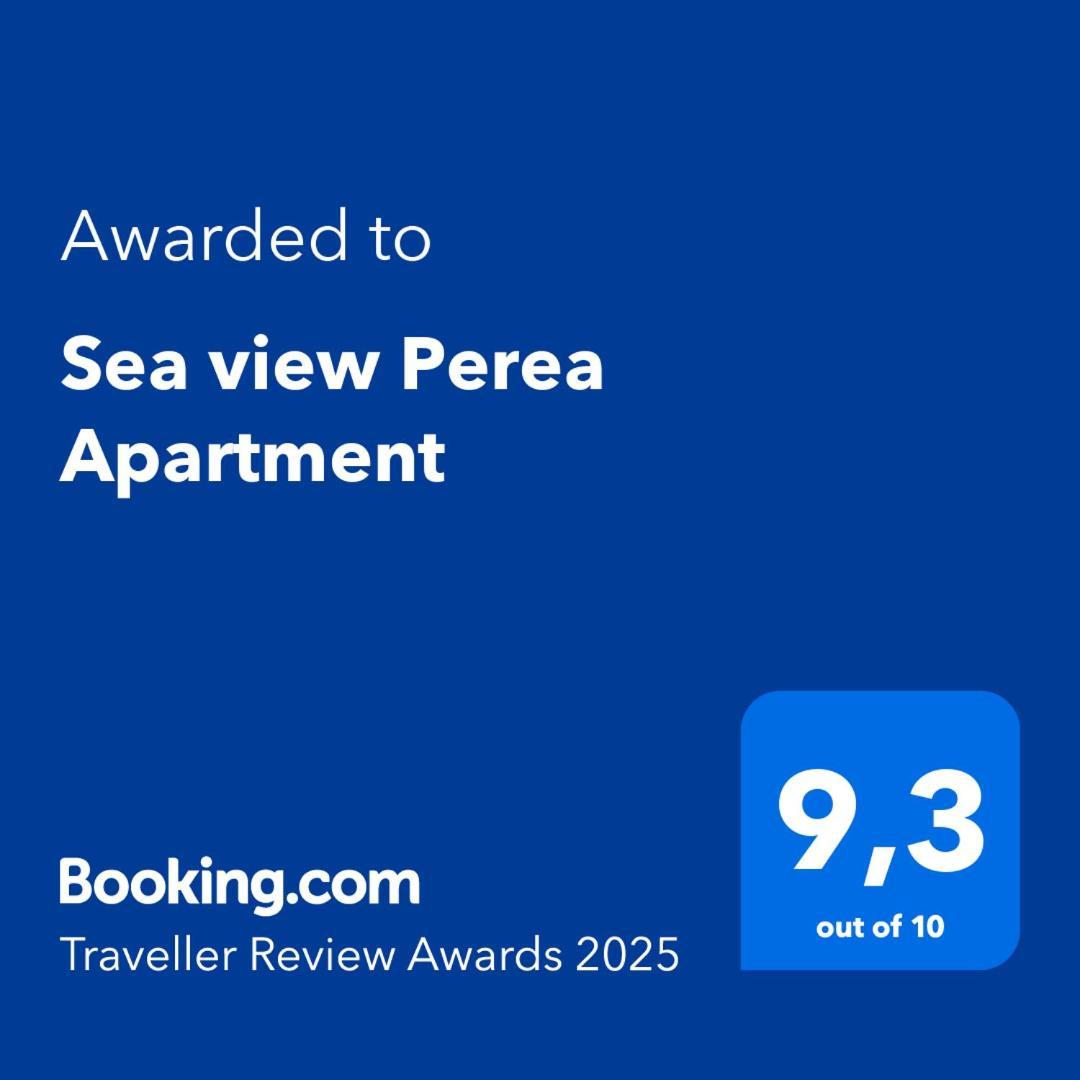 Sea View Perea Apartment Peraía 외부 사진